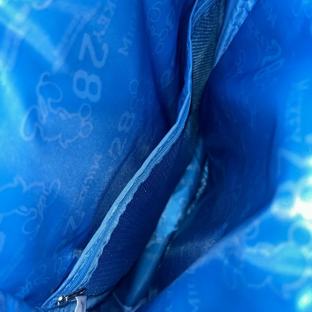 Shanghai Disney Blue/White Mickey‎ Mouse Backpack Super Cool - RARE